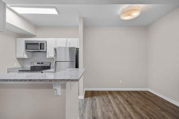 Plank Flooring at Parham Pointe Apartments in Little Rock, AR