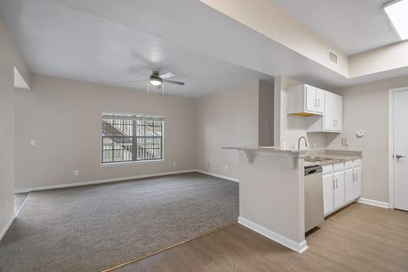 Plank Flooring at Parham Pointe Apartments in Little Rock, AR