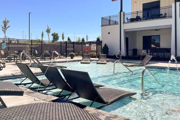 Baja Shelf to sunbathe at Park125 in Omaha, NE