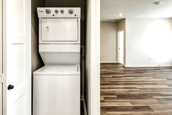 Full-size washer & dryer at The Parker in Papillion, NE