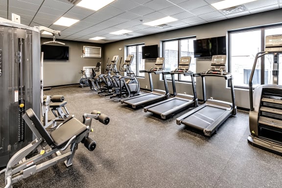 24-Hour Fitness Center at The Parker in Papillion, NE