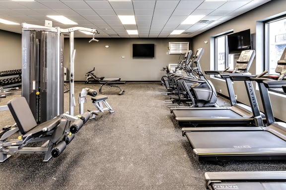 24-Hour Fitness Center at The Parker in Papillion, NE