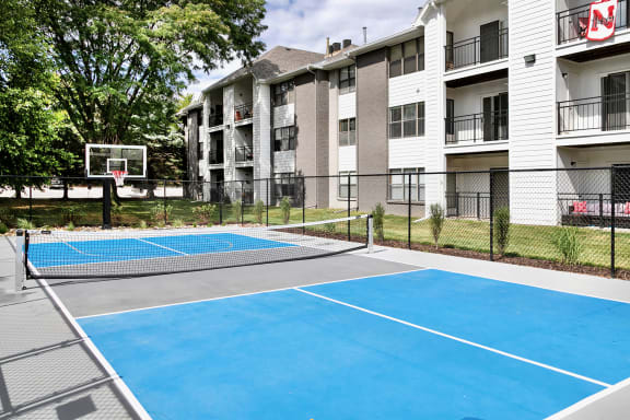 Pickleball Court at Parkwood Terrace in Omaha, NE