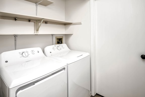 Full-Size Washer and Dryer at Parkwood Terrace in Omaha, NE