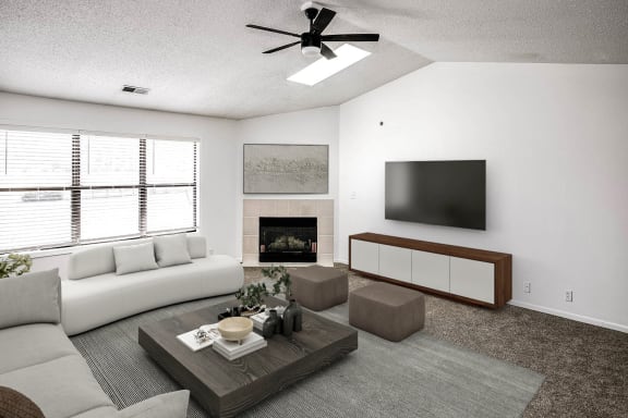 Vaulted Ceilings at Parkwood Terrace in Omaha, NE