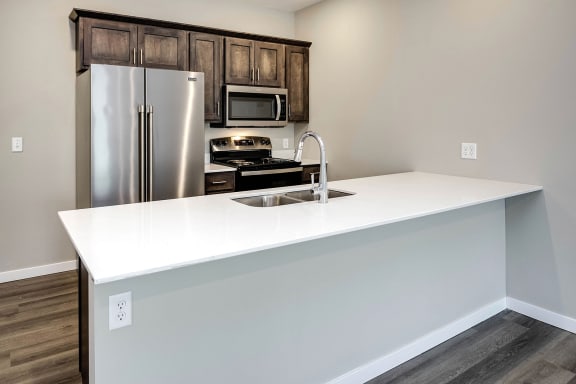Efficient appliances at Prairie Park Apartments in Wayne, NE