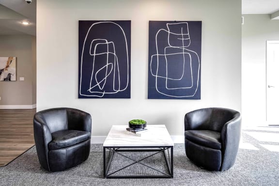 Community clubhouse at Prairie Park Apartments in Wayne, NE
