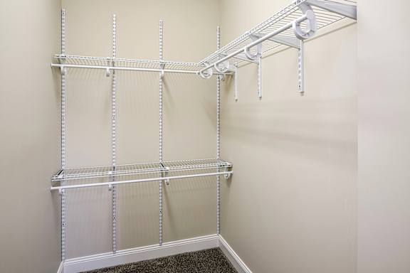 Large Closets at Residence at Oak Pointe in Grand Island, NE