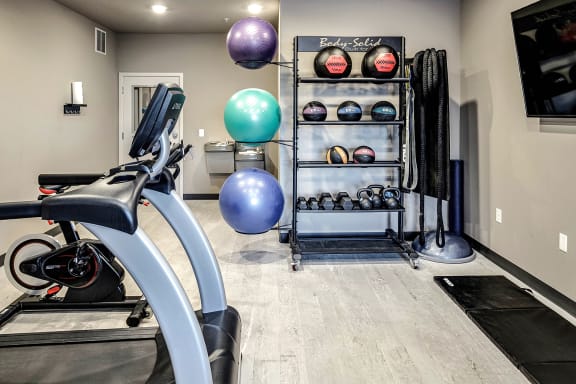 Fitness Center at Sterling at Prairie Trail in Ankeny, IA