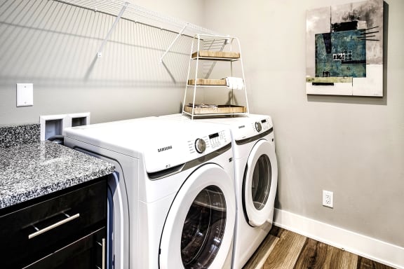 In-Unit Washer and Dryer at The Sterling Prairie Trail North in Ankeny, IA