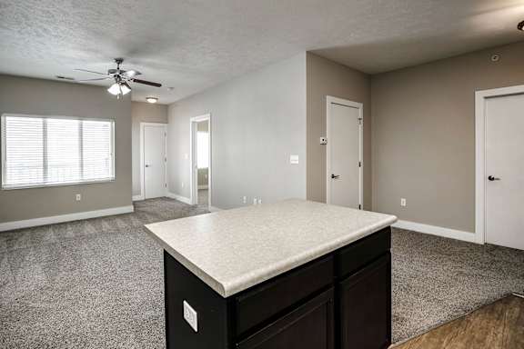 Spacious Kitchen Island at Tamarin Ridge in Lincoln, NE