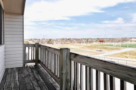 Patio/balcony at Tara Heights in Papillion, NE
