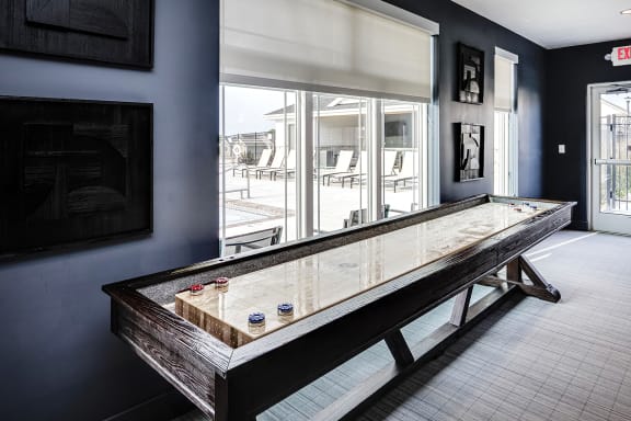 Game room at The 8801 in Lincoln, NE