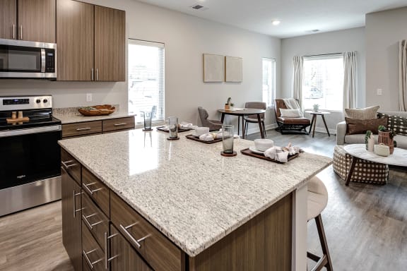 Granite Countertops at The 8801 in Lincoln, NE
