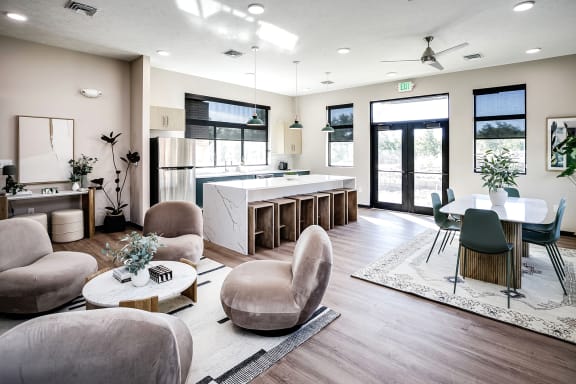 Community Clubhouse at The Brink at Ridgeview in Plattsmouth, NE