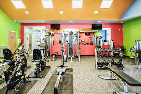 Fitness Center at The Pointe in La Vista, NE