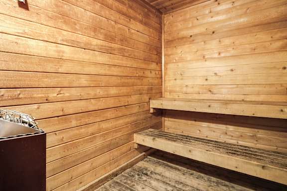 Sauna at The Pointe in La Vista, NE