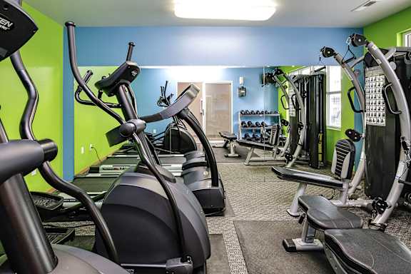 Fitness Center at The Pointe in La Vista, NE