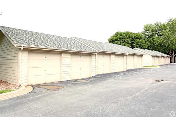 Three swimming pools at The Pointe Apartments in La Vista, NE