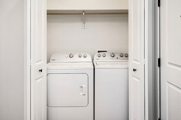 In-unit washer & dryer at The Ridgeline in Council Bluffs, IA