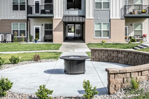 Fire Pit at Tiburon Ridge, Nebraska
