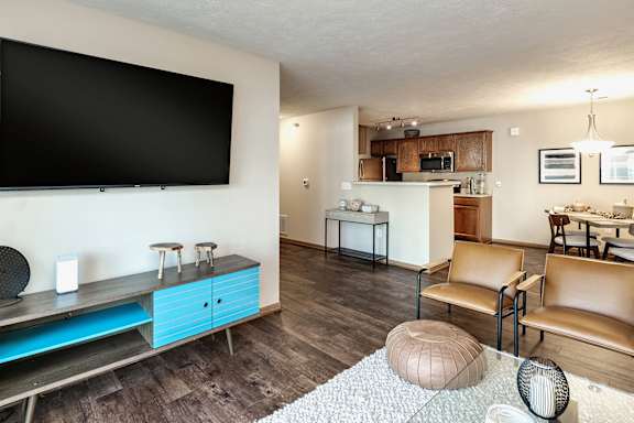 Open Concept Floor Plan at Tiburon View Apartments, Omaha, 68136