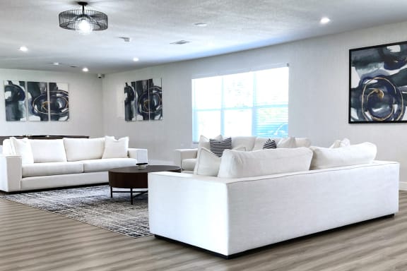 Two clubhouses at Touchstone Village in Bentonville, AR