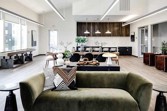 Community Lounge at The Trails at North Streams in Omaha, NE