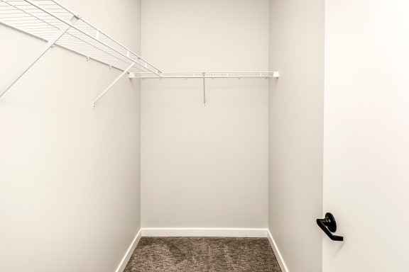 Walk-in closets at The Trails at North Steams in Omaha, NE