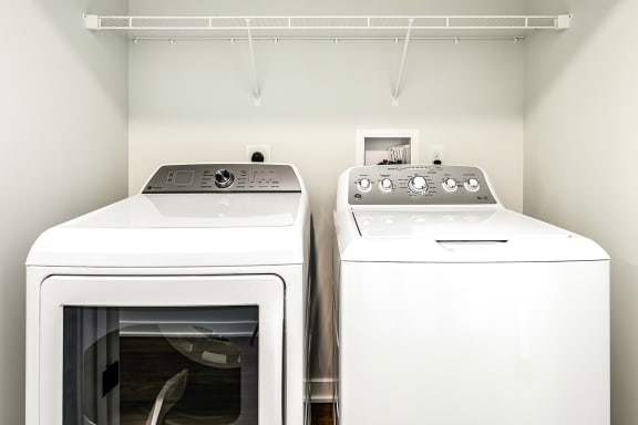 In-unit washer and dryer at The Trails at North Streams in Omaha, NE