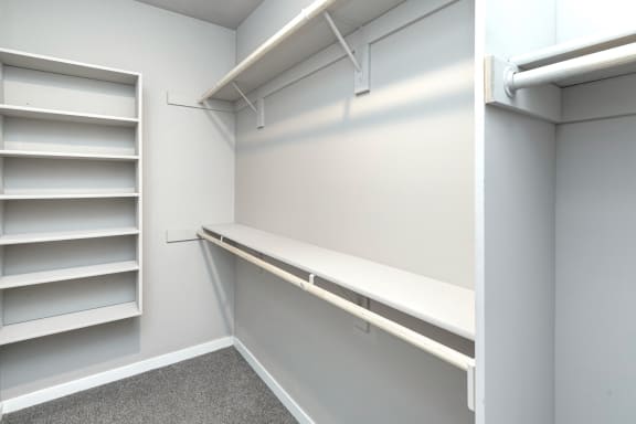 Walk-In Closet at Vue 156 in Omaha, NE