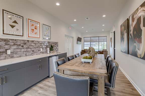 Clubhouse Kitchen at Vue 178 in Omaha, NE