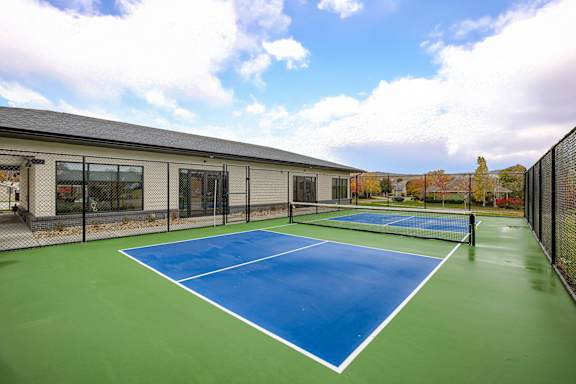 Pickleball Court at Vue 178 in Omaha, NE
