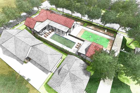 Community Clubhouse at Hawthorne Grove in Rogers, NE