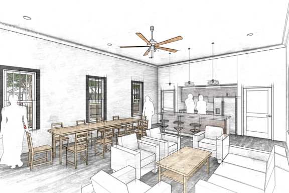 Community Clubhouse at Hawthorne Grove in Rogers, NE