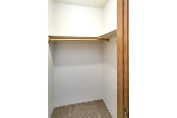 Walk-In Closets at Somerset Apartments in Lincoln, NE