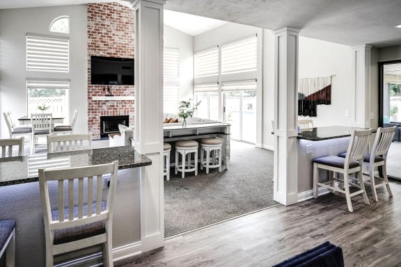 Clubhouse at Somerset Apartments in Lincoln, NE
