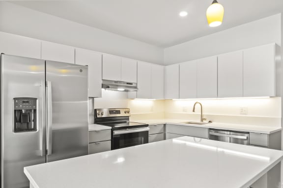 Under Cabinet Lighting at Crystal Flats in Bentonville, AR