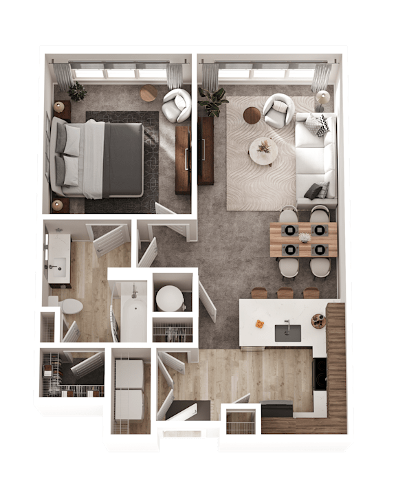 1 bed 1 bath at The District at Deerfield Residences Apartments, Mason, 45040