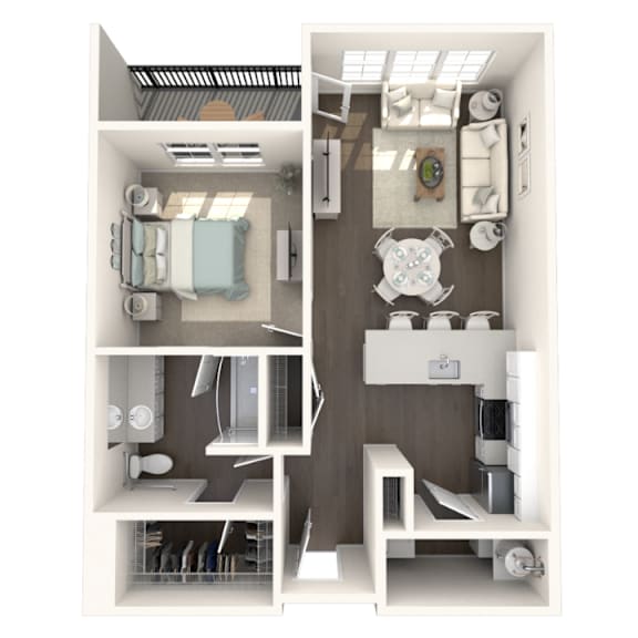 1 bedroom 1 bathroom apartment in Haslett MI | Newton Place Apartments in Haslett