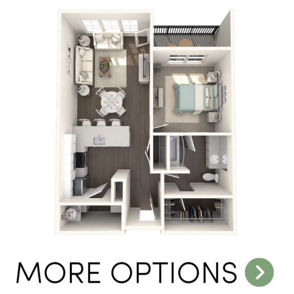 1 bedroom 1 bathroom apartment in Haslett MI | Newton Place Apartments in Haslett