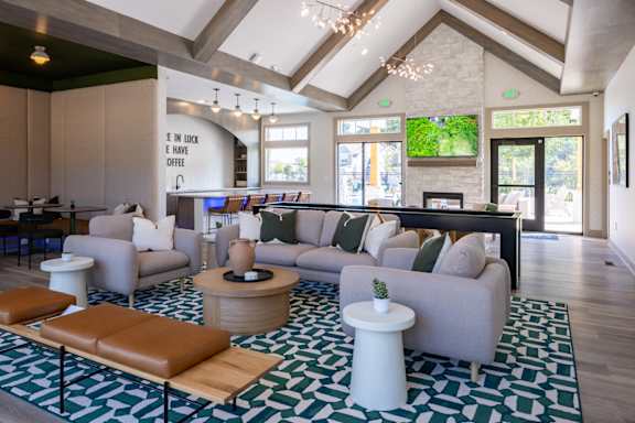 Clubhouse at Okemos Apartments | Okemos Grand Reserve