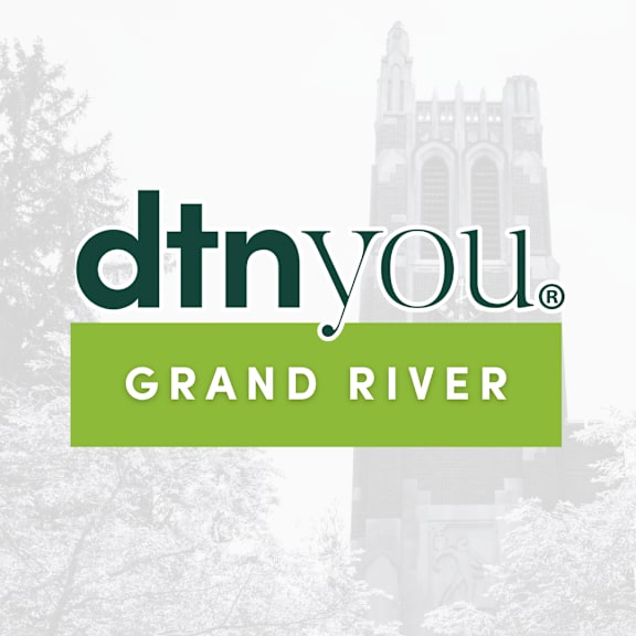 A logo with the text dtnyou and Grand River.