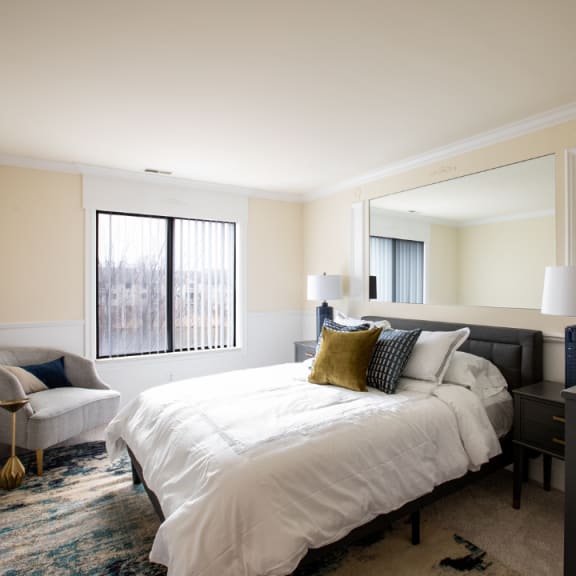 Spacious bedrooms | River Oaks West Apartments in Novi, MI