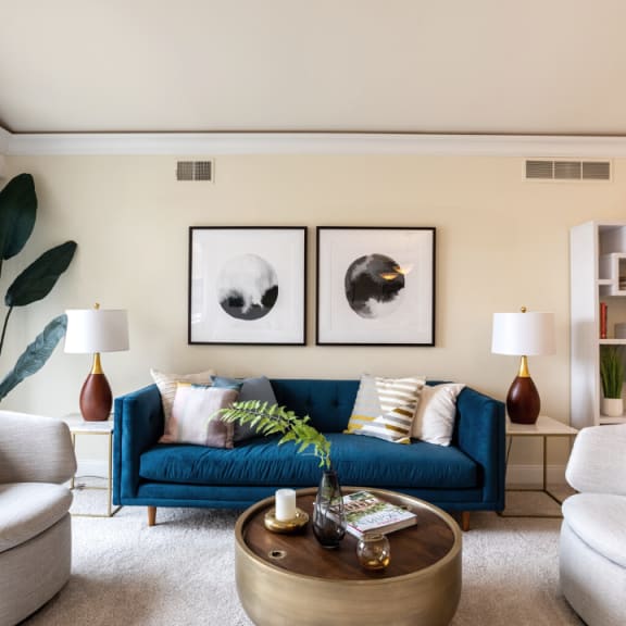 Spacious living room | Metro Detroit Apartments