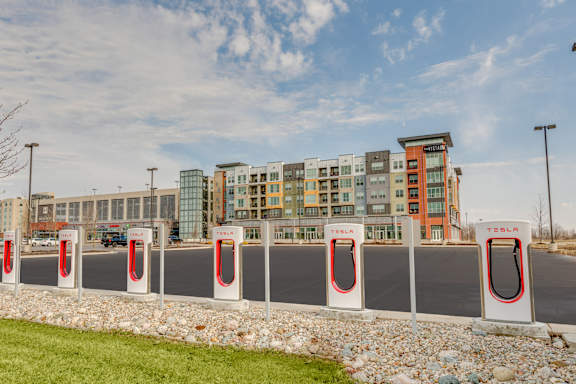 Tesla Charging Station