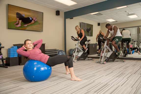 Fitness Studio at the Heights Apartments near Eastwood Towne Center