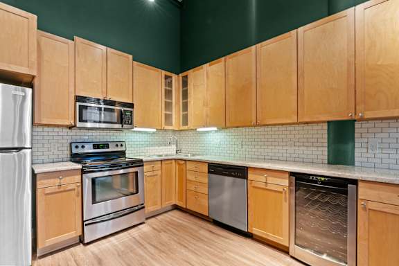 Maple Cabinetry at Lowertown Lofts, St. Paul, 55101