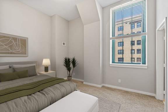 Spacious Bedroom With Comfortable Bed at The Cosmopolitan, St Paul, 55101