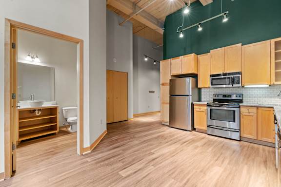 Maple Cabinetry at Lowertown Lofts, St. Paul, 55101